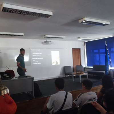  Escola Secundária acolheu a palestra 